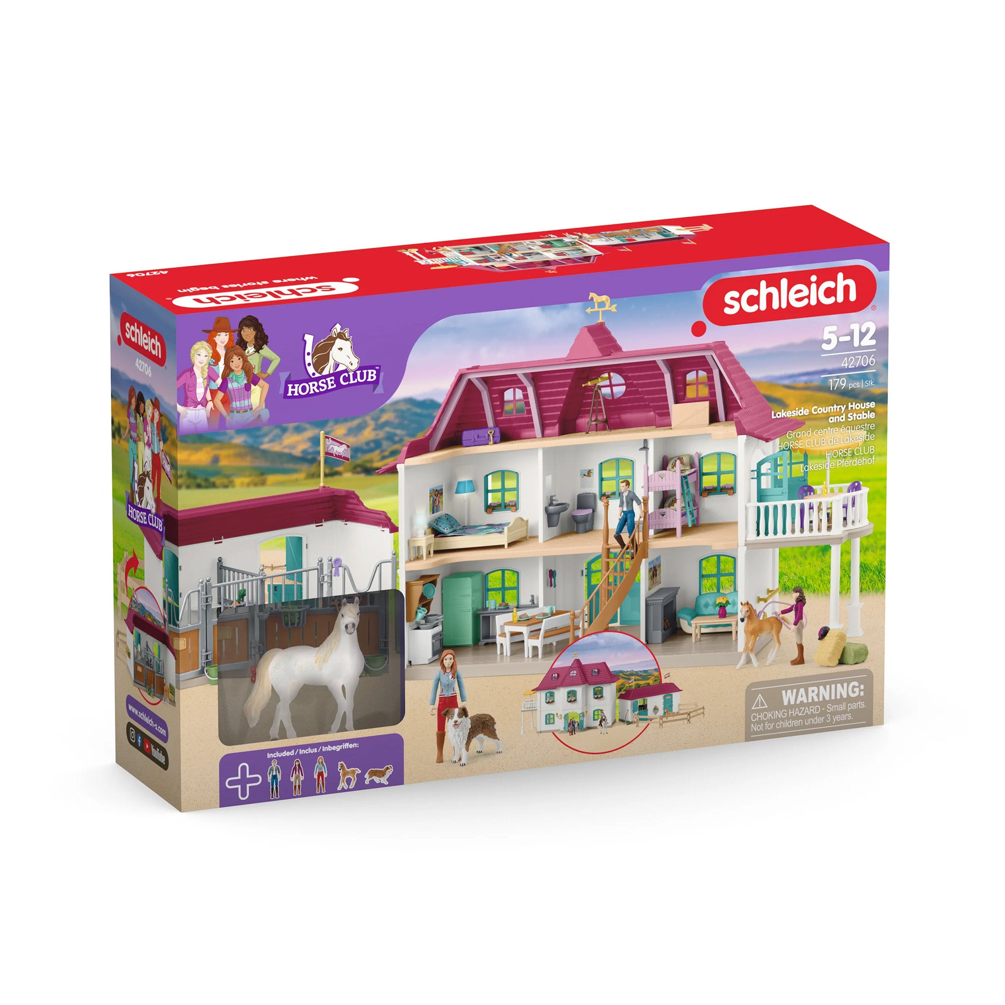 Lakeside Country House and Stable by Schleich — Outback Toys