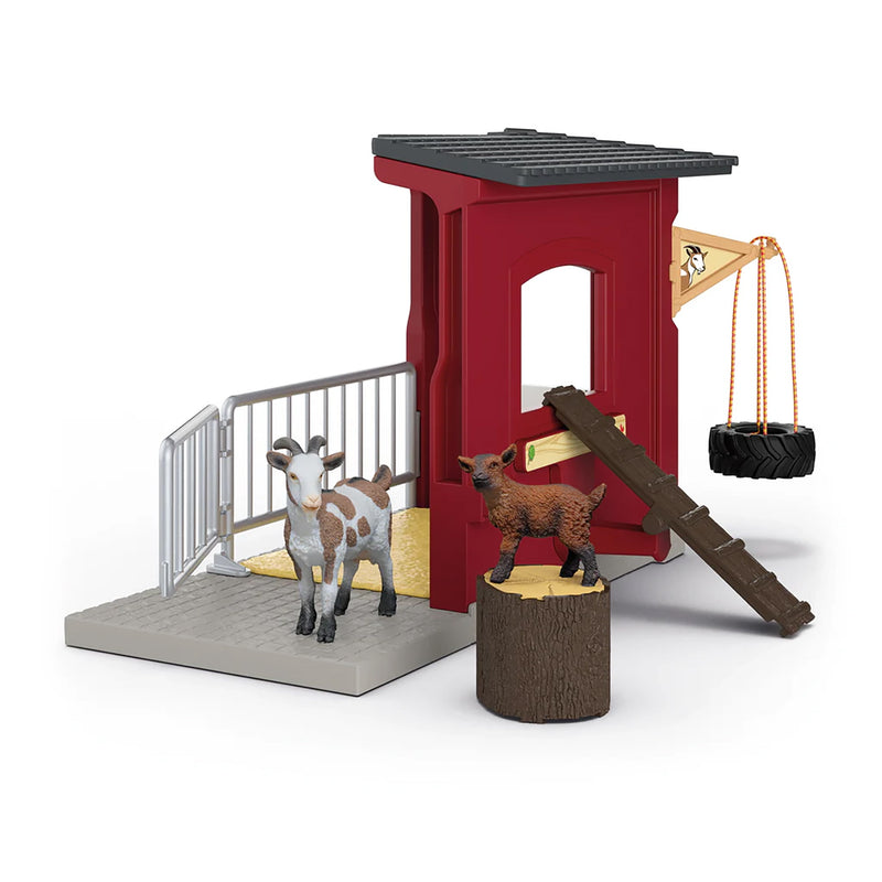 Goat Stable with Goats & Accessories by Schleich