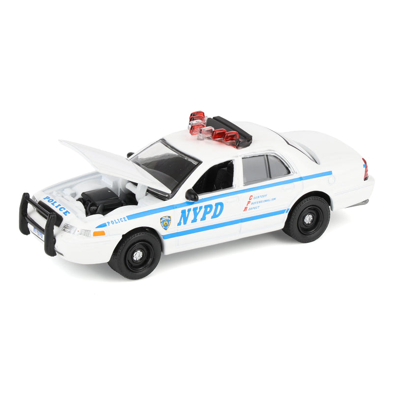 1/64 2011 Ford Crown Victoria Police Interceptor, NYPD, Squad Number Decal Sheet