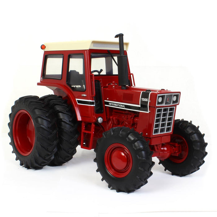 1/16 International Harvester 1566 Black Stripe with Cab, MFD & Duals, ERTL Prestige Collection