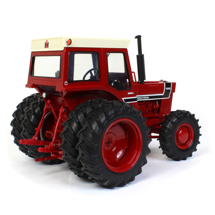 1/16 International Harvester 1566 Black Stripe with Cab, MFD & Duals, ERTL Prestige Collection