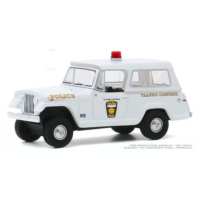 1/64 1969 Kaiser Jeep Jeepster, City of Toledo, Ohio Police, Hot Pursuit 35 by GreenLight Collectibles