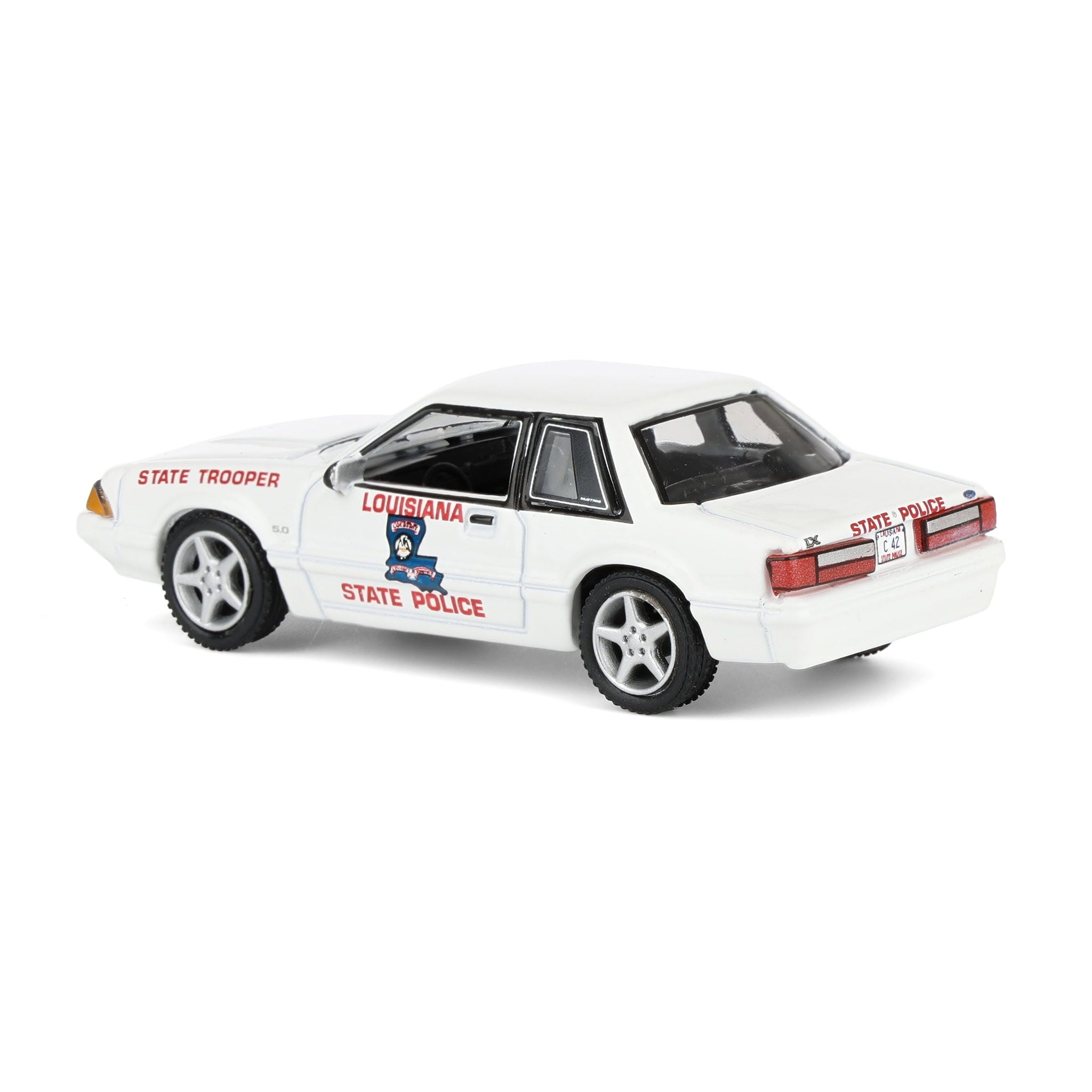1/64 1993 Ford Mustang SSP, Louisiana State Police, Hot Pursuit