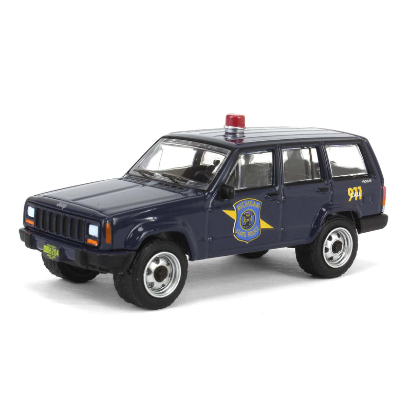 1/64 2001 Jeep Cherokee, Michigan State Police, Hot Pursuit Series 46