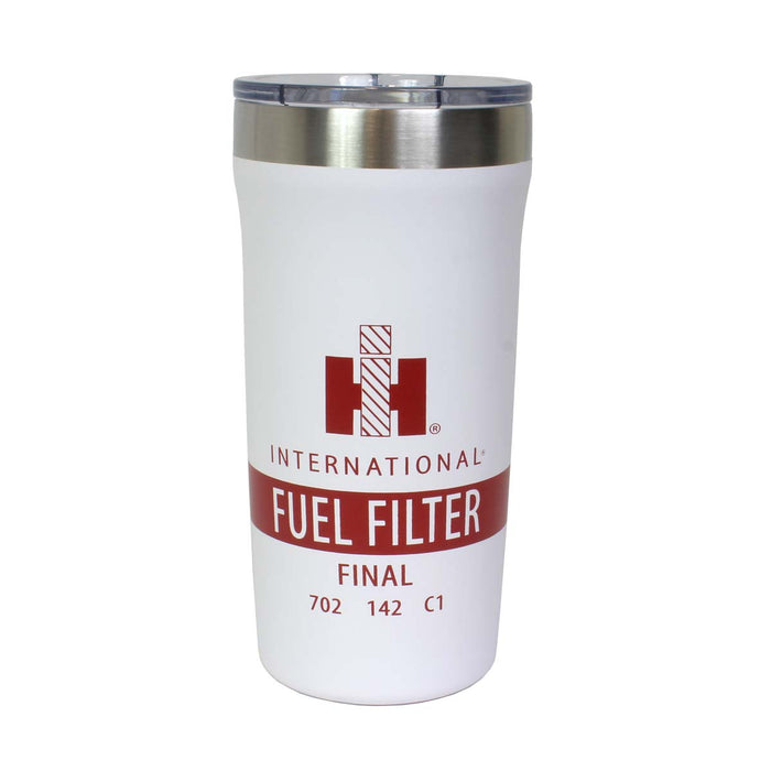 International Harvester Retro Fuel Filter 18oz Insulated Travel Tumbler