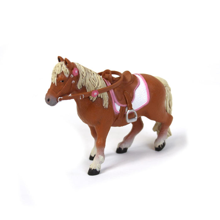 Shetland Pony with Saddle by Papo