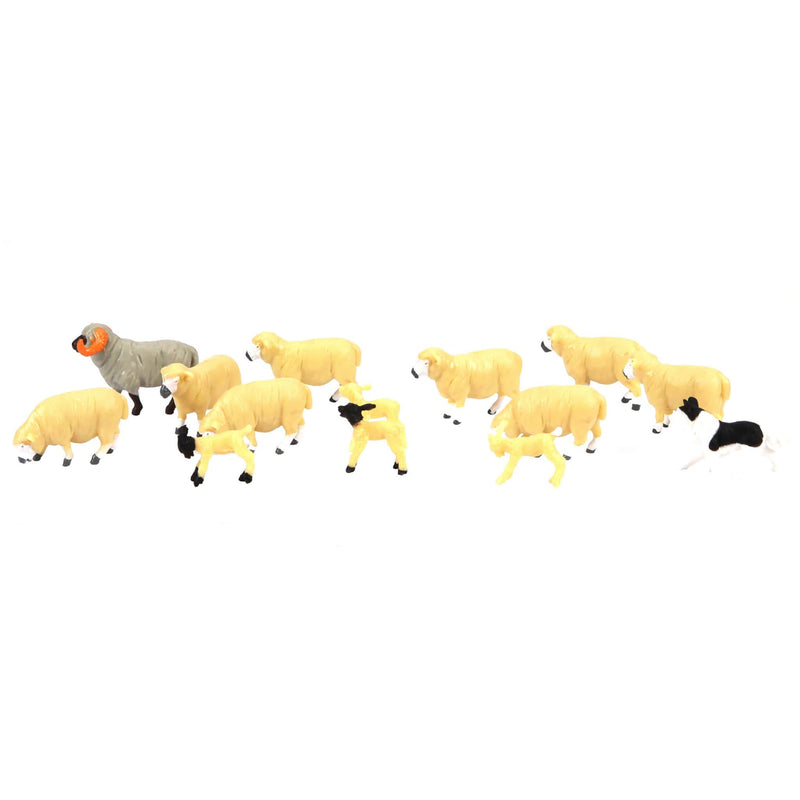 1/32 Sheep Set with 14 Pieces by Britains