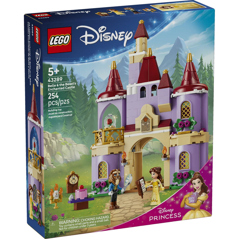 LEGO® Disney Princess Belle & the Beast’s Enchanted Castle Building Set, 254 Pieces