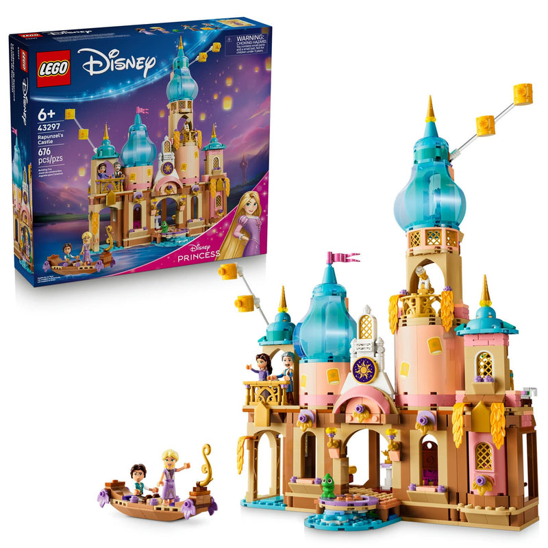 LEGO® Disney Princess Rapunzel’s Castle Building Set, 676 Pieces