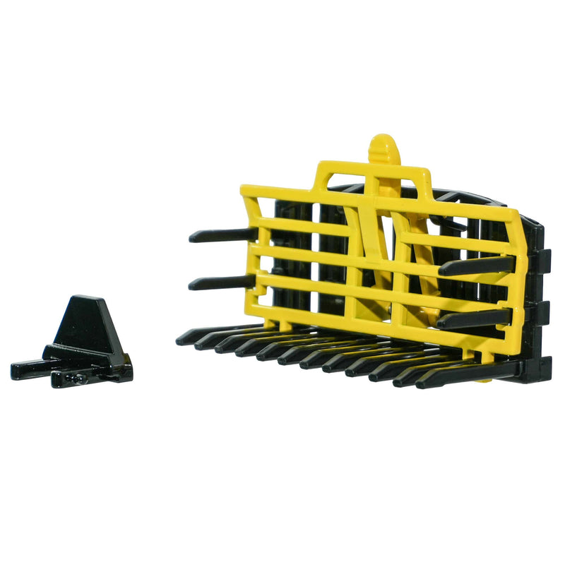 1/32 Front Buck Rake Attachment with Rear Adapter by Britains