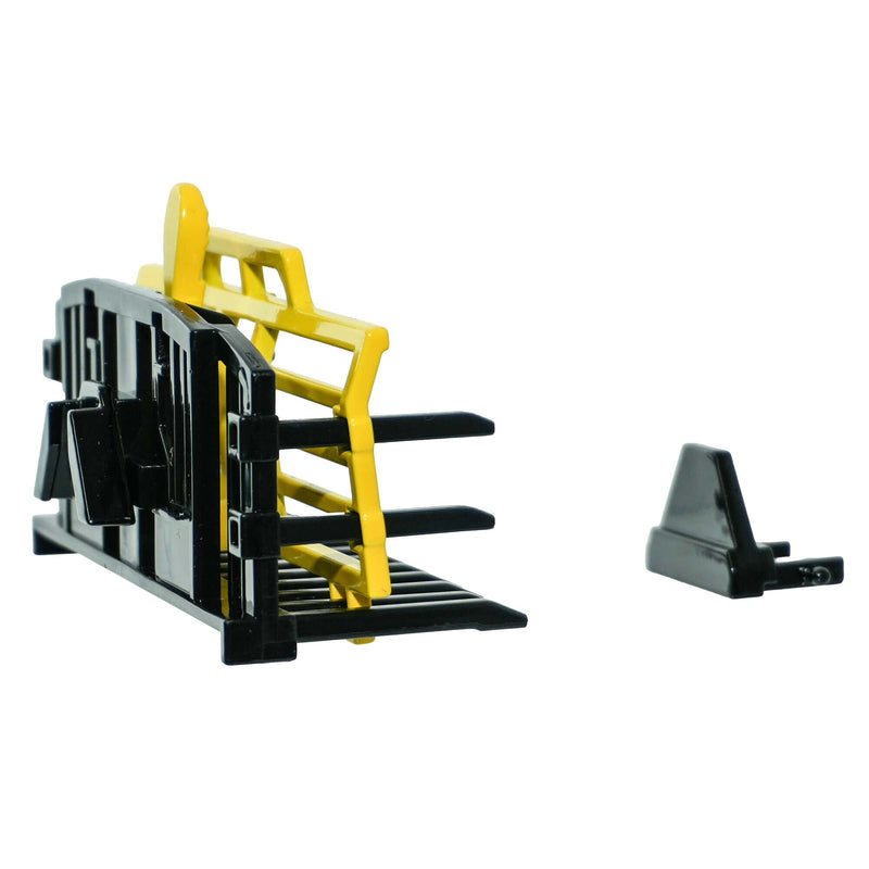 1/32 Front Buck Rake Attachment with Rear Adapter by Britains