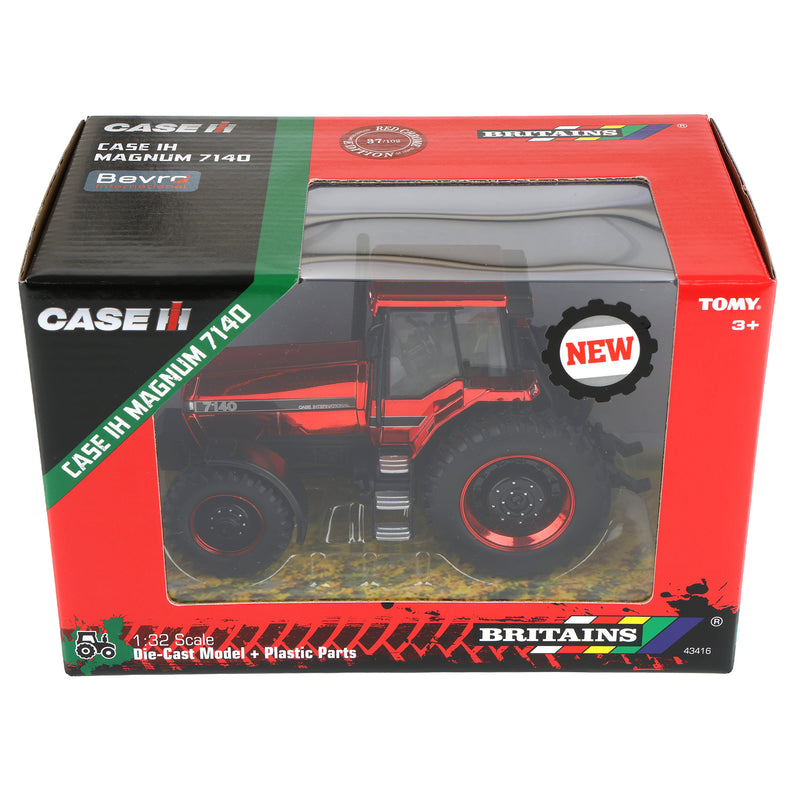 RED Chrome ~ 1/32 Case IH Magnum 7140 Tractor, Limited Edition by Britains