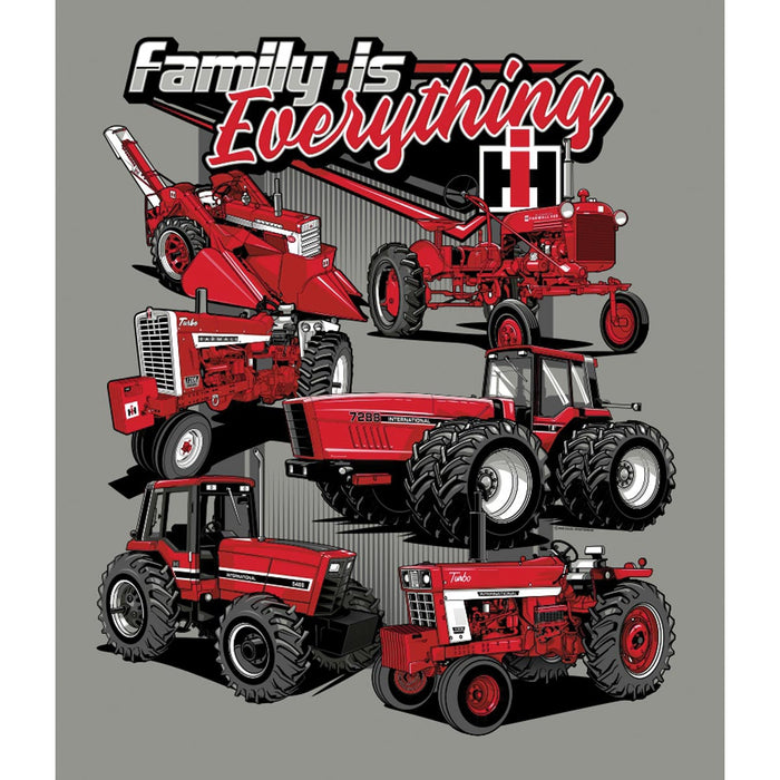 Youth IH Family is Everything Gray Short Sleeve T-Shirt