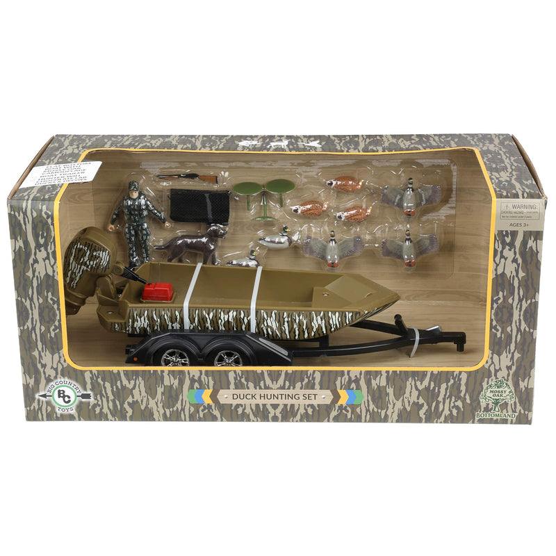 1/20 Duck Hunting Set with Boat, Hunter, Dog and Decoys by Big Country Toys
