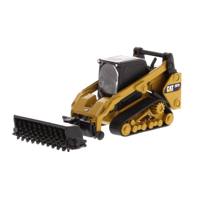 (B&D) 1/64 Caterpillar 272D2 Skid Steer Loader & 297D2 Compact Track Loader - Damaged Box