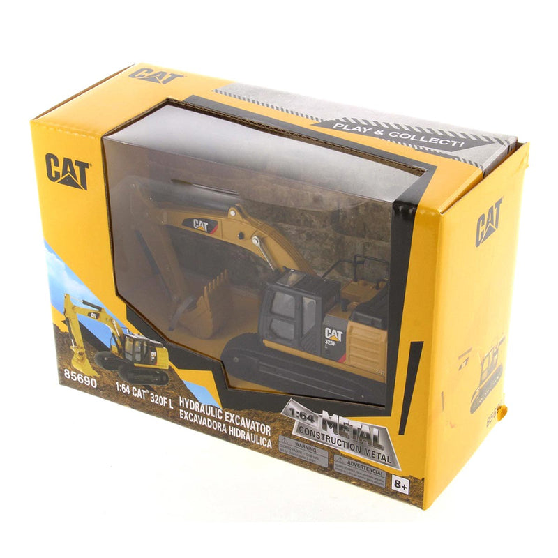 1/64 Caterpillar 320F L Hydraulic Excavator, Diecast Masters Play & Collect