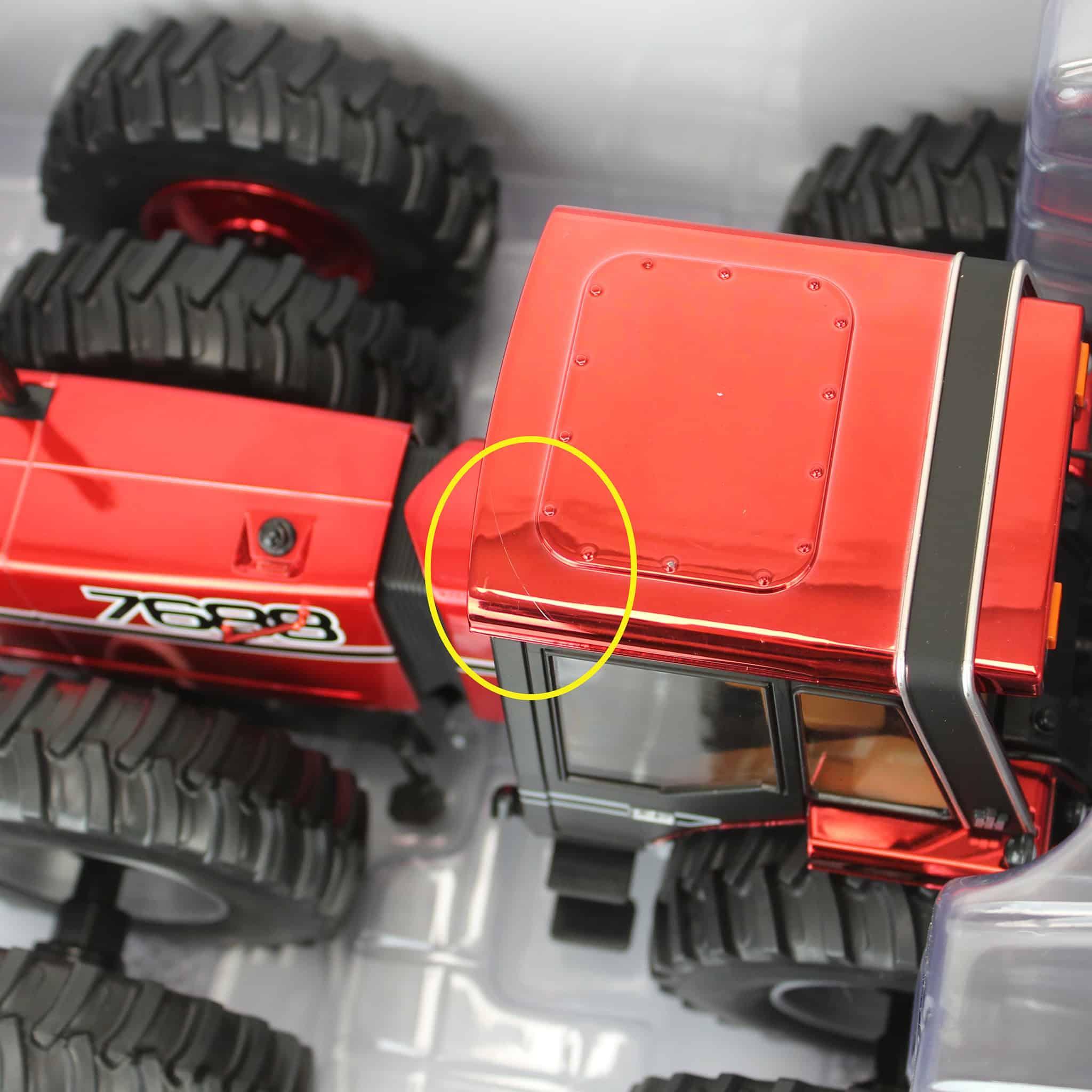 B&D) Red Chrome ~ 1/16 International Harvester 7688 Super 70