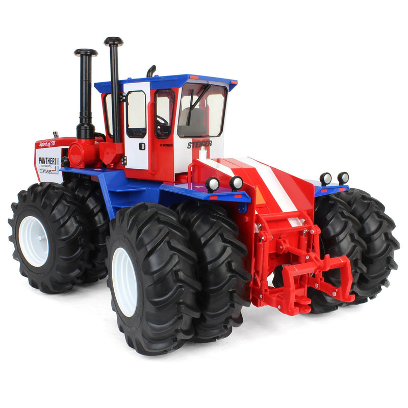 (B&D) - 1/16 Steiger PTA 325 "Spirit of '76" Stars & Stripes 4WD Tractor with Duals, ERTL Prestige Collection - Damaged Box