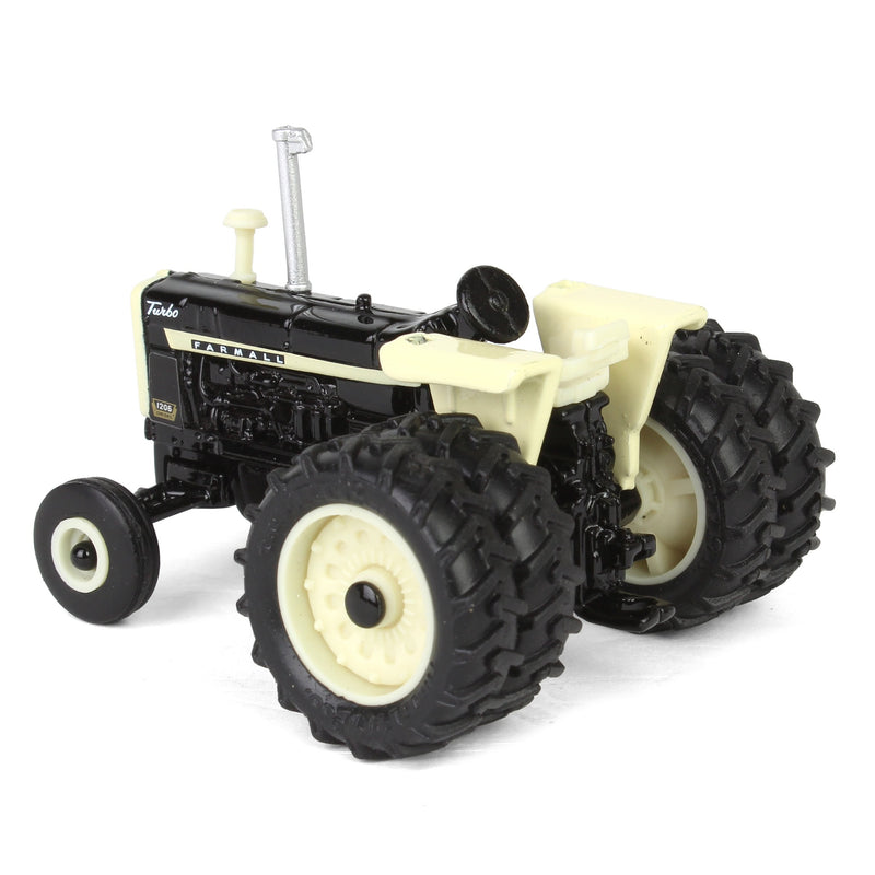 Black Chase Unit ~ 1/64 IH Farmall 1206 Turbo Tractor with Rear Duals, ERTL Prestige Collection