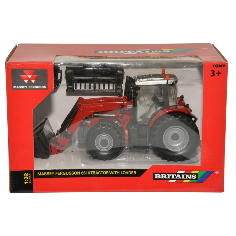 (B&D) 1/32 Massey Ferguson 6616 with Front Loader - Damaged Box