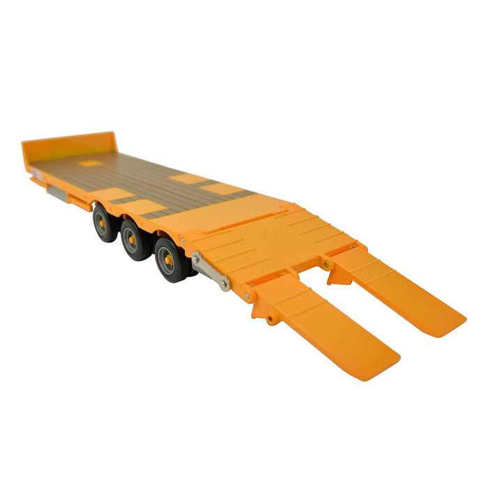 1/32 ERTL Kane Low Loader Yellow Trailer