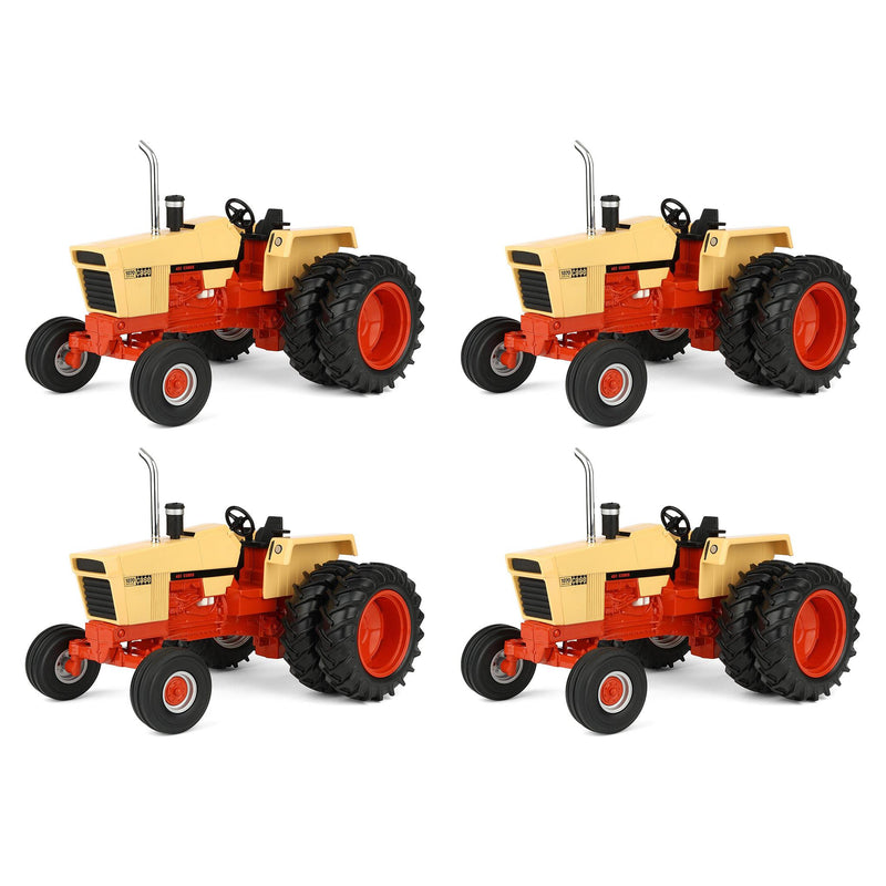 Set of 4 Desert Sunset Chase Units ~ 1/16 Case 1070 Tractor by ERTL, 5th in Outback Toys Exclusive Power Series