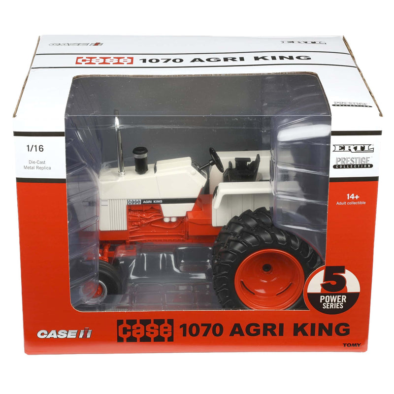 Set of 2 ~ 1/16 Case 1070 Agri King Tractors by ERTL, 5th in Outback Toys Exclusive Power Series