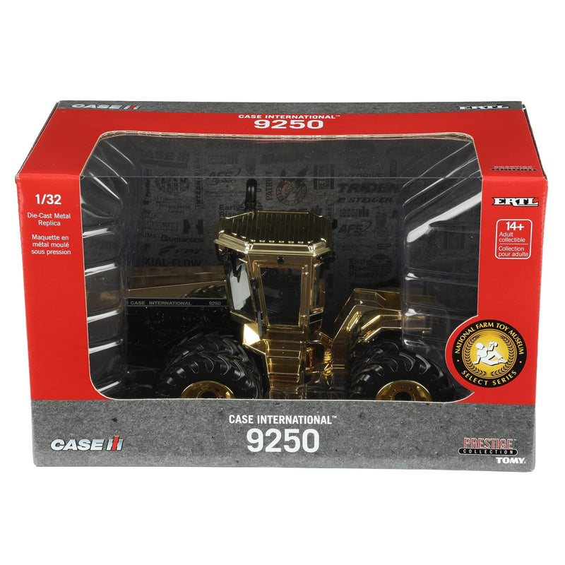 Chrome Gold ~ 1/32 Case IH 9250 Tractor, 2025 National Farm Toy Museum Select Series