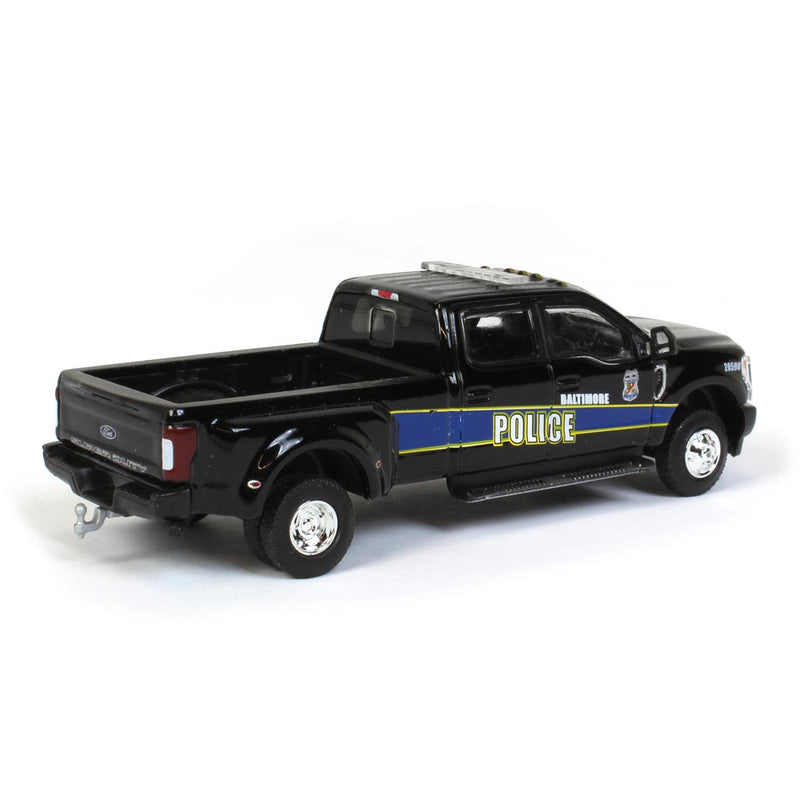1/64 2019 Ford F-350 Dually, Baltimore Police, Dually Drivers Series 5