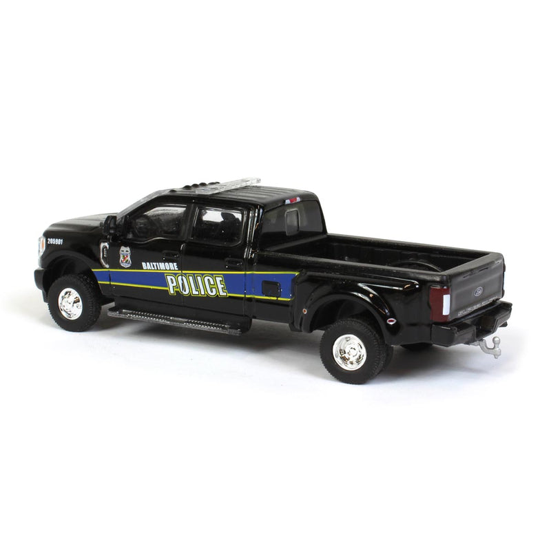 1/64 2019 Ford F-350 Dually, Baltimore Police, Dually Drivers Series 5