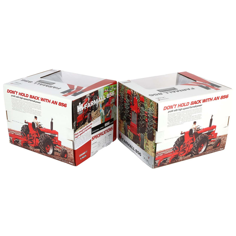 Gold & Gun Metal Chrome Set ~ 1/16 IH Farmall 856 Tractor, 4th in Outback Toys Exclusive Power Series