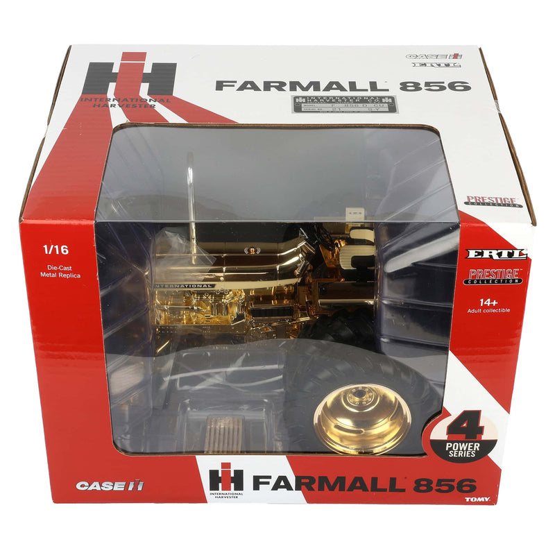 Gold & Gun Metal Chrome Set ~ 1/16 IH Farmall 856 Tractor, 4th in Outback Toys Exclusive Power Series