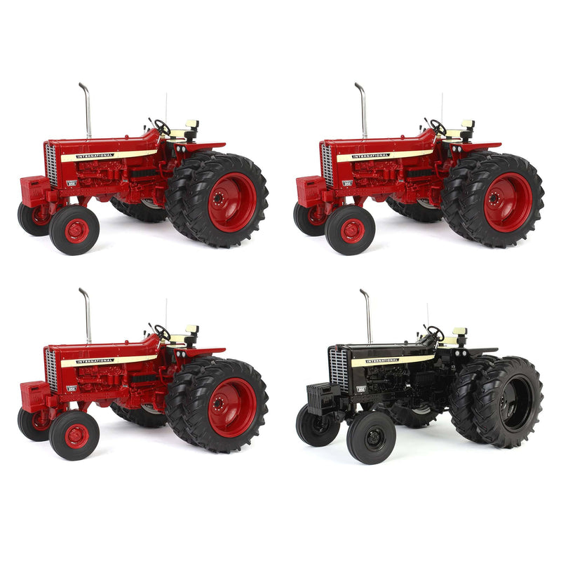 Set of 4 ~ 1/16 IH Farmall 856 Tractors, 4th in Outback Toys Exclusive Power Series