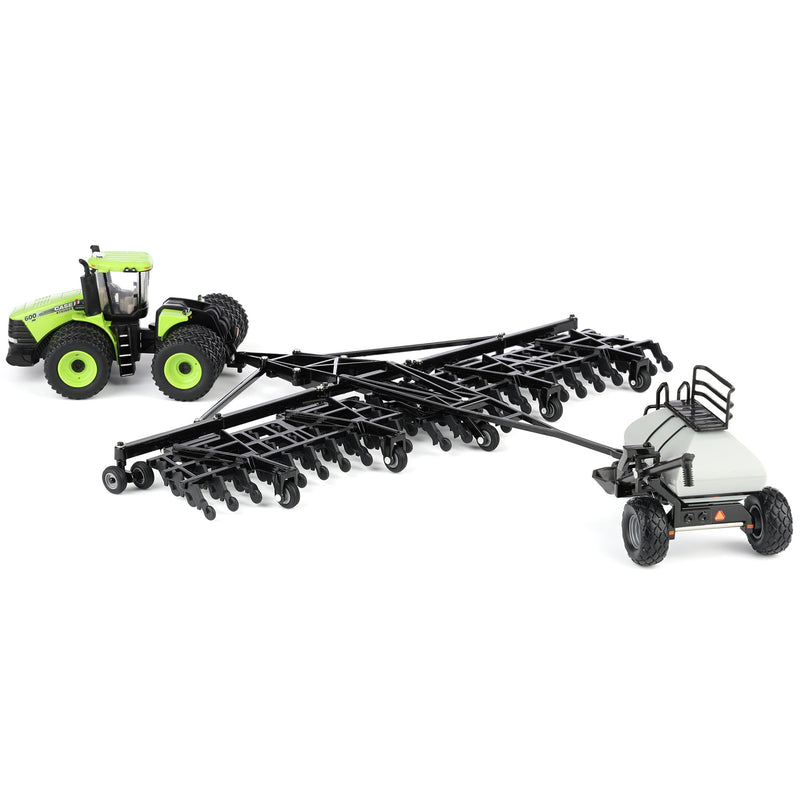 Steiger Green Chase Unit ~ 1/64 Case IH Steiger 600 HD Tractor with Flexi-Coil PD5700 Air Seeder & 3450 Cart, Outback Toys Exclusive