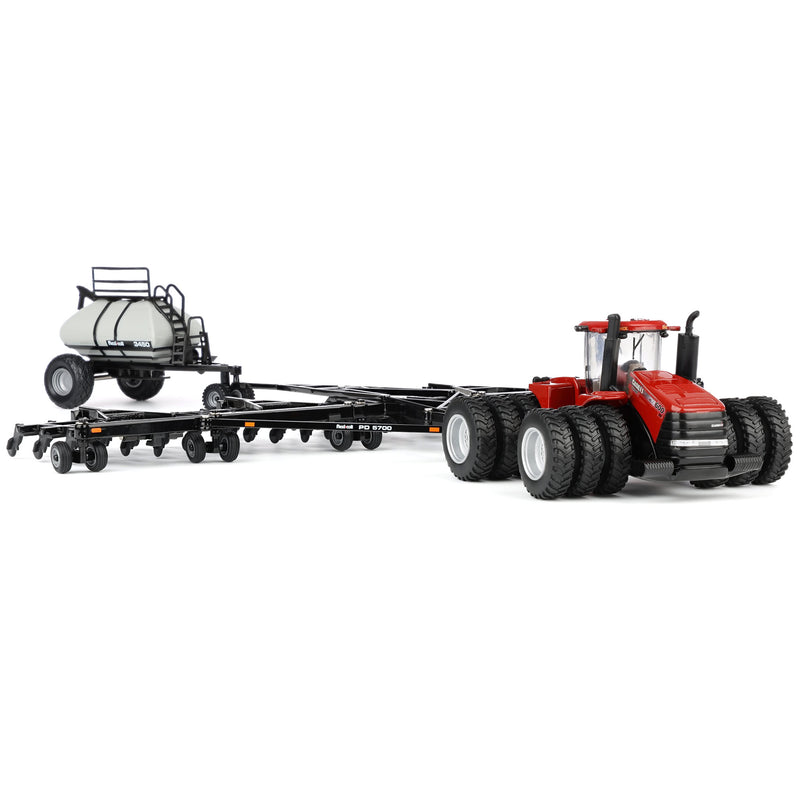 1/64 Case IH Steiger 600 HD Tractor with Flexi-Coil PD5700 Air Seeder & 3450 Cart, Outback Toys Exclusive