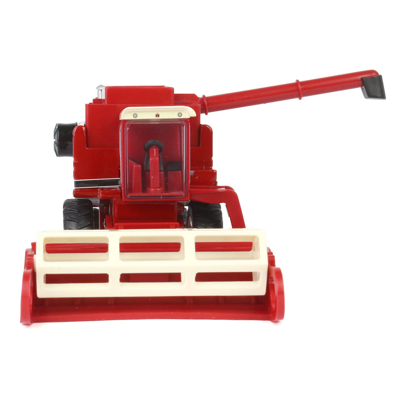 1/64 International 1460 Combine with Rear Wheel Assist, Corn Head & Grain Head by ERTL