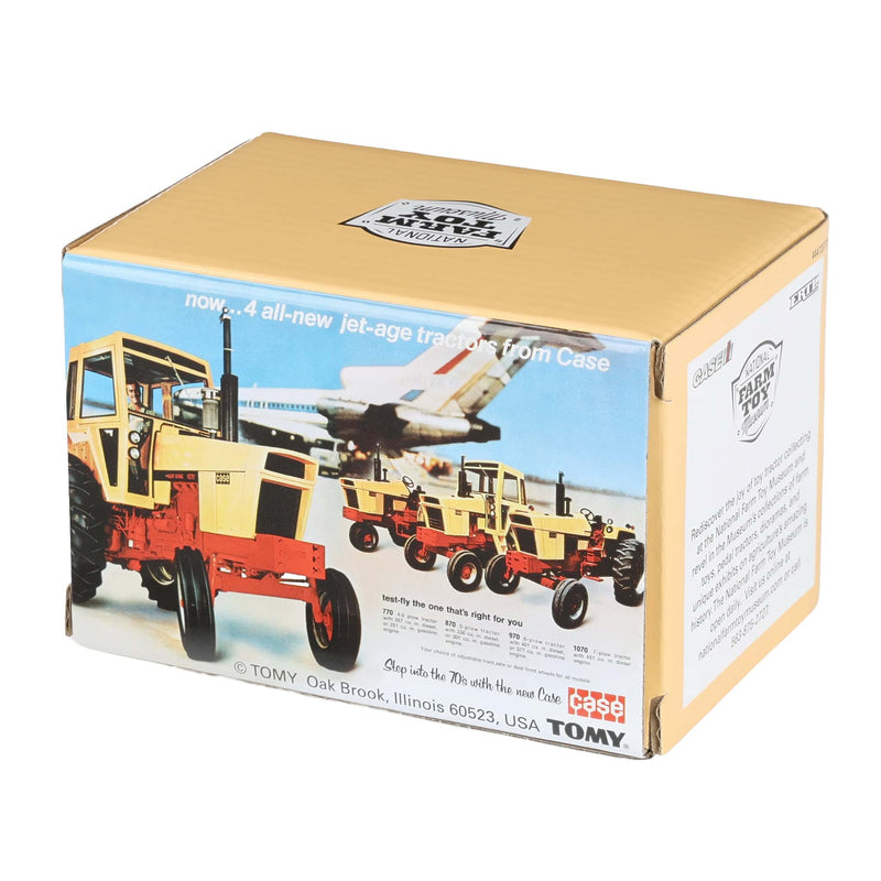 Black Chase Unit ~ 1/64 Case 1070 Agri King Tractor with Rear Duals, 2025 National Farm Toy Museum