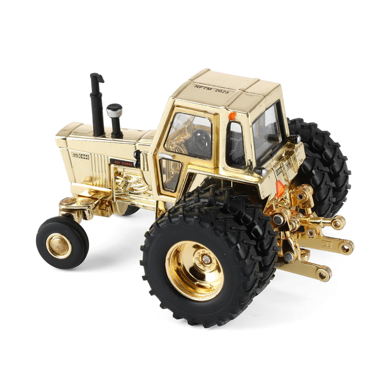 Gold Chrome ~ 1/64 Case 1070 Agri King Tractor with Rear Duals, 2025 National Farm Toy Museum
