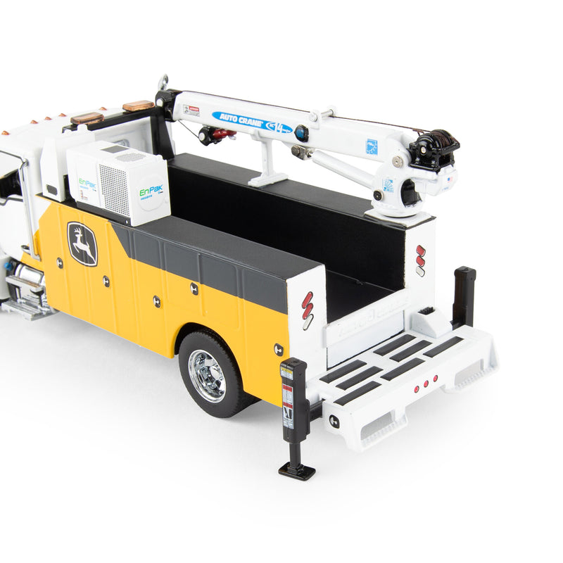 (B&D) 1/50 John Deere Construction Kenworth Service Truck, ERTL Prestige Collection - Damaged Box