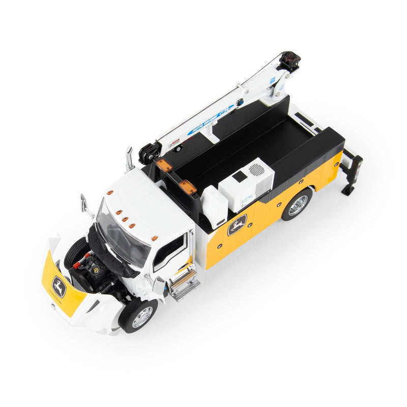 (B&D) 1/50 John Deere Construction Kenworth Service Truck, ERTL Prestige Collection - Damaged Box
