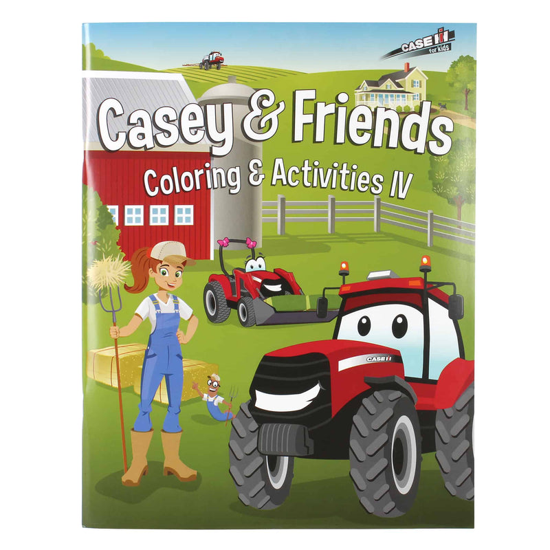 Case IH Casey & Friends Kids Coloring & Activities Book IV