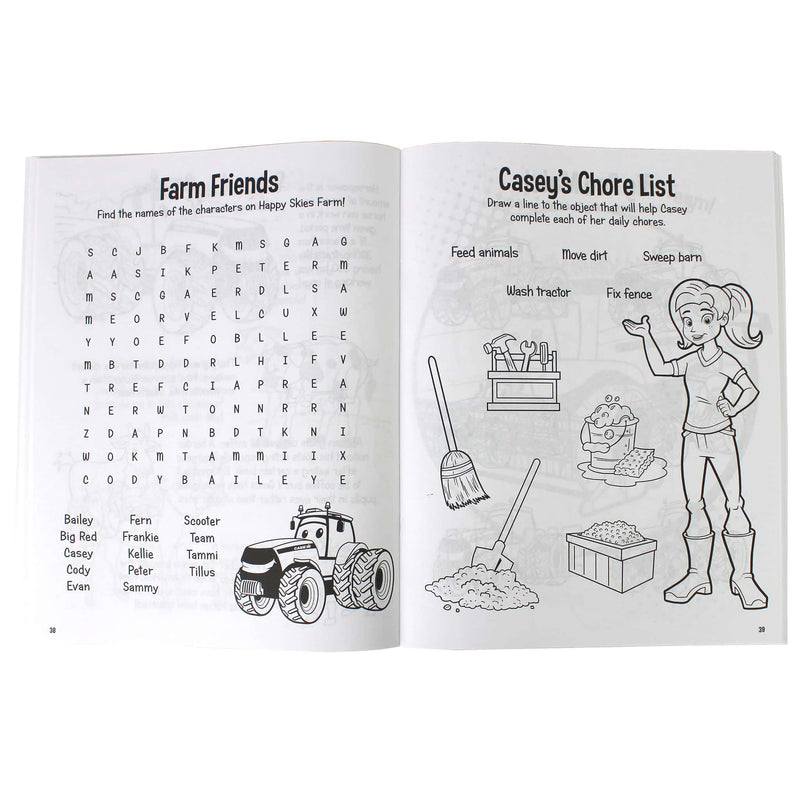 Case IH Casey & Friends Kids Coloring & Activities Book IV
