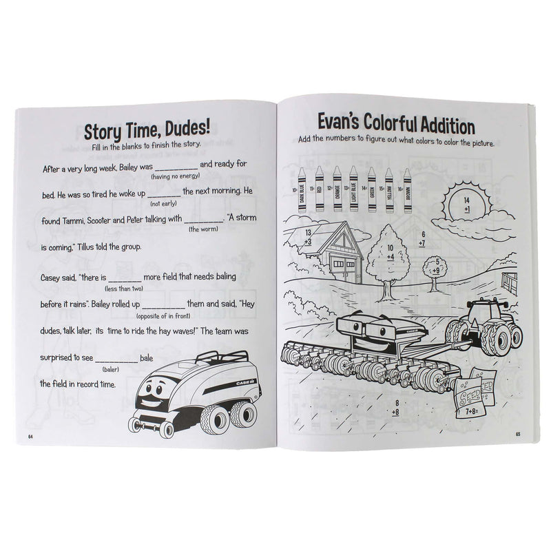 Case IH Casey & Friends Kids Coloring & Activities Book IV