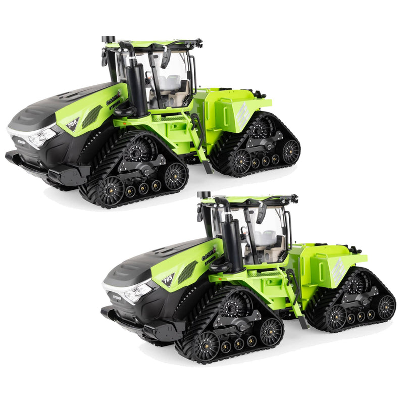 Sealed Case of 2 ~ 1/16 Case IH Steiger 785 Green Quadtrac Tractor, Doug Steiger Signature, Prestige Collection by ERTL