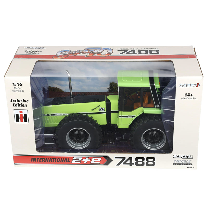Steiger Green Chase Unit  ~ 1/16 International Harvester 7488 4WD 2+2 Tractor, Outback Toys Exclusive, ERTL Prestige Collection