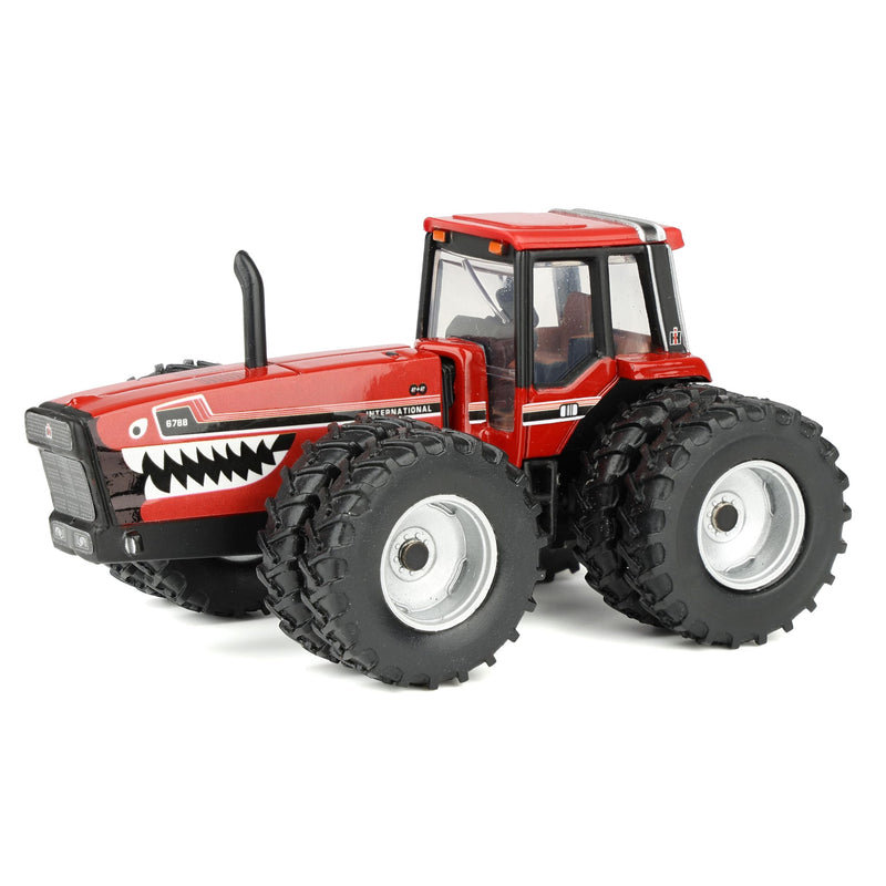 Land Shark Chase Unit ~ 1/64 International Harvester 6788 4WD 2+2 Tractor, Outback Toys Exclusive, ERTL Prestige Collection