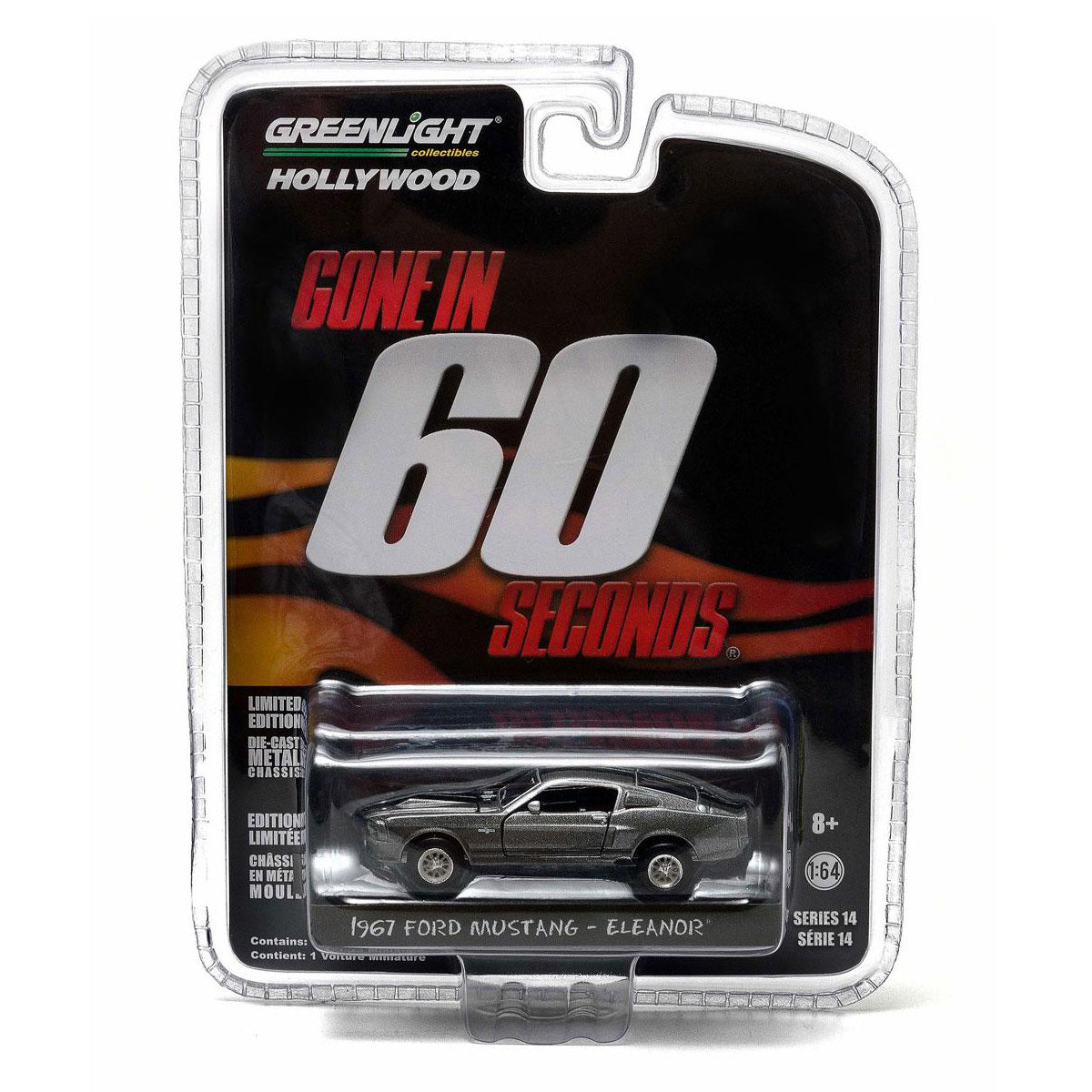 1/64 1967 Ford Mustang by GreenLight Collectibles, Eleanor from