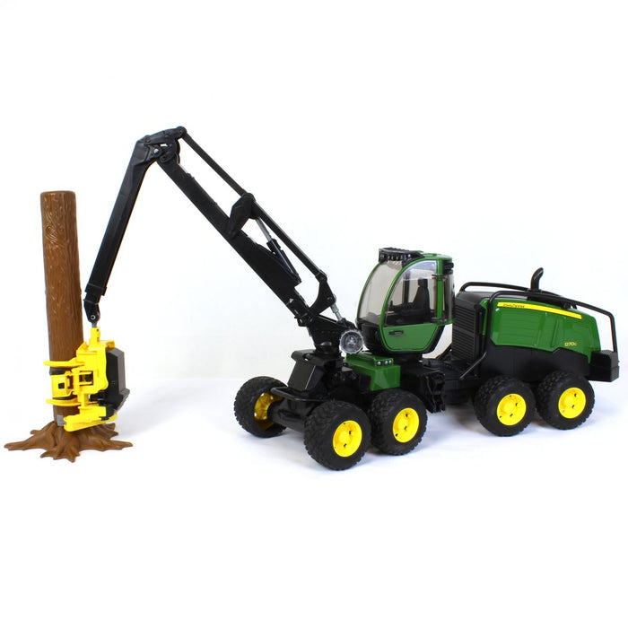 1/16 Bruder John Deere 1270G Tree Harvester with Trunk