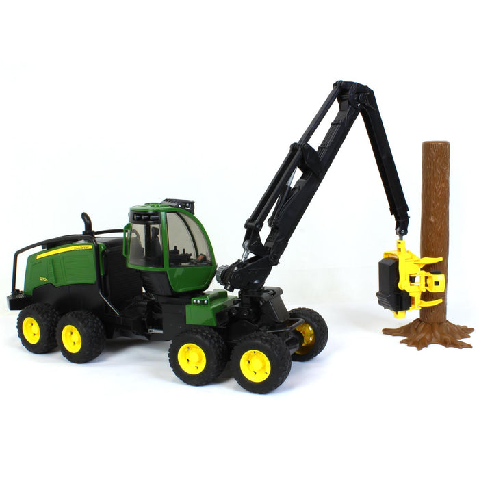 1/16 Bruder John Deere 1270G Tree Harvester with Trunk