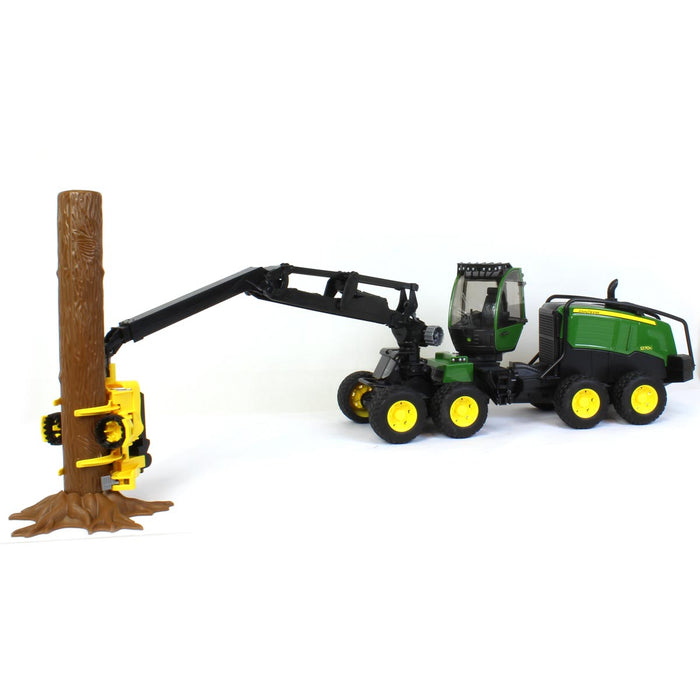 1/16 Bruder John Deere 1270G Tree Harvester with Trunk